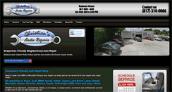 Desktop Screenshot of christiansautorepair.com